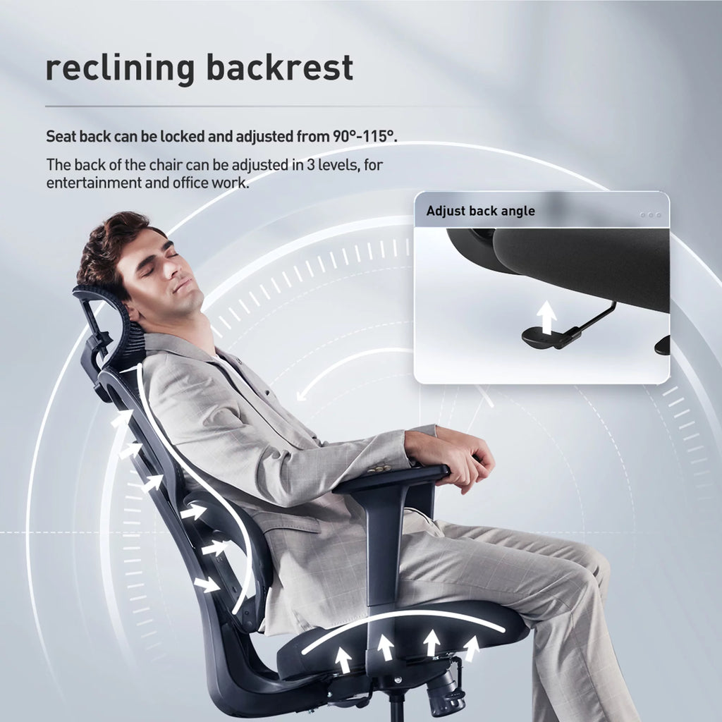 Black Ergonomic Mesh Office Chair Z877307