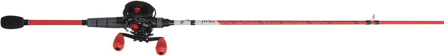 Black Max Low Profile Baitcast Reel and Fishing Rod Combo N842533