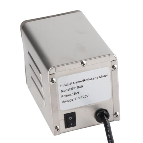 Stainless Steel BBQ Rotisserie Motor Electric Roaster 50-70kgF Torque Capacity US Plug 110V Y180707