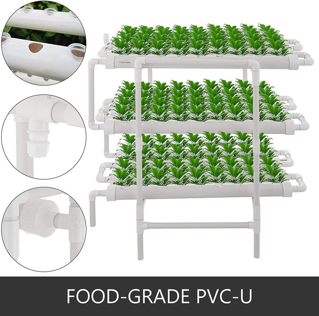 3 Layers 12 Pipes Hydroponic Grow Kit H229953