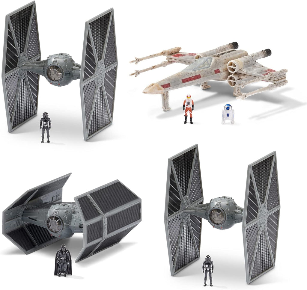 Death Star Trench Run Battle Pack with Four Vehicles and Five Micro Figure Accessories R770067