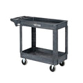 Plastic 3-Tier Utility Cart with Wheels, 550lbs Capacity F71824