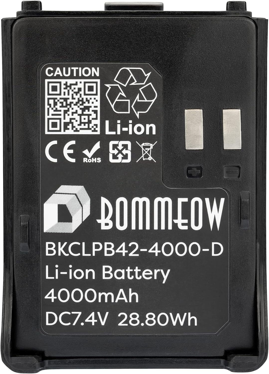 7.4V 4000mAh Li-ion Replacement Battery Pack of 2 S43371