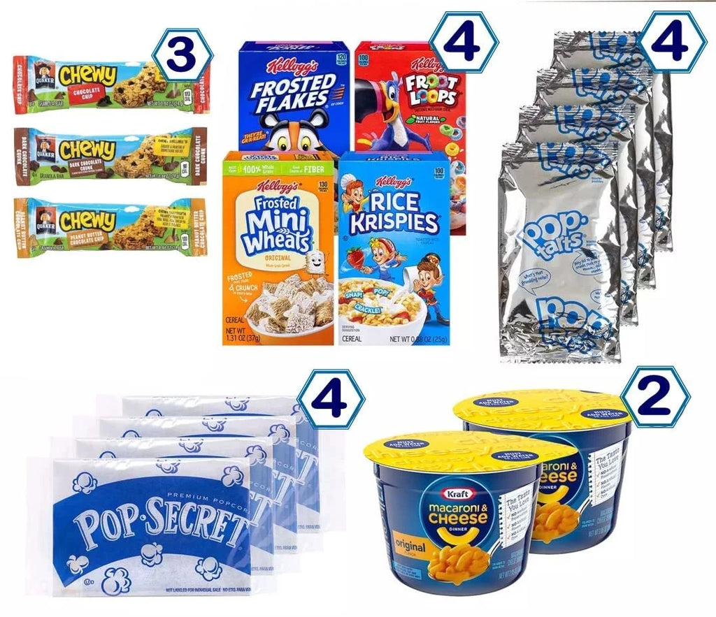 55 Count Variety Snacks Gift Box O110