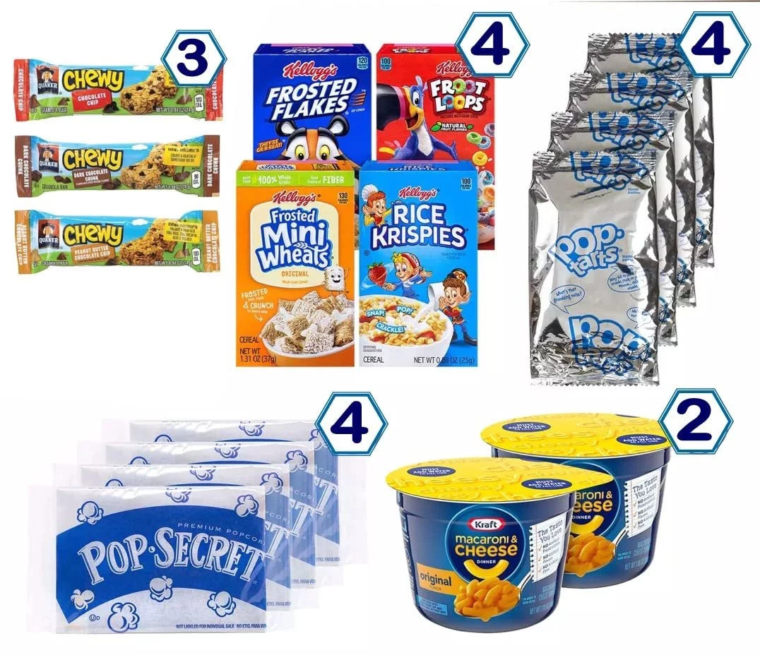 55 Count Variety Snacks Gift Box O110