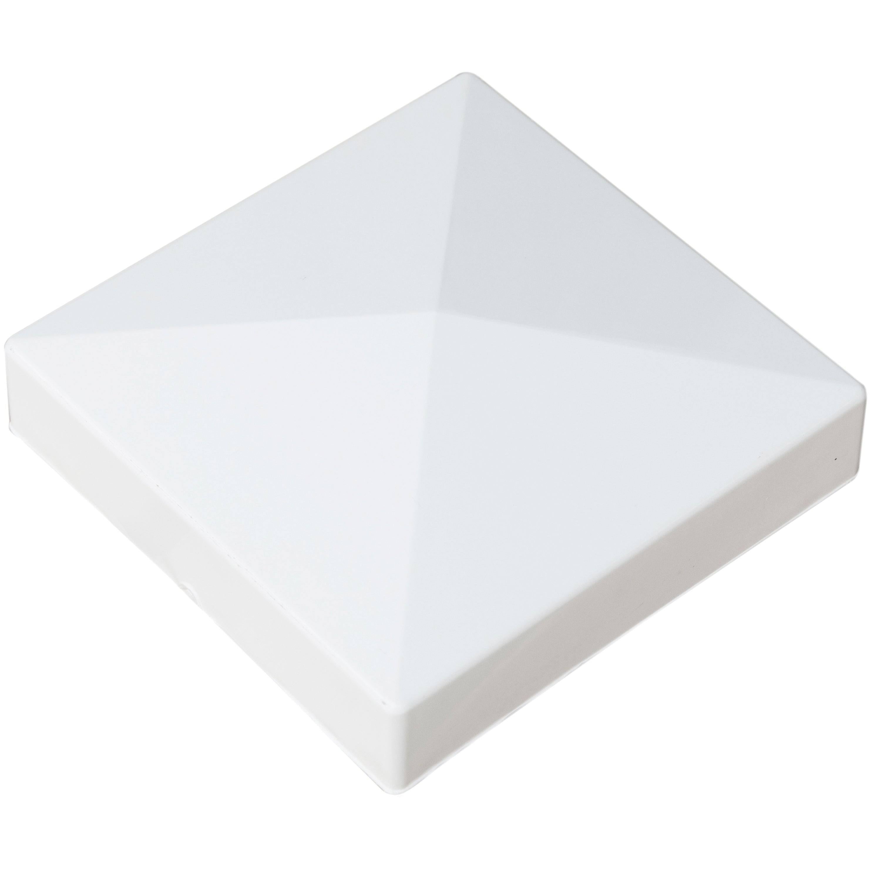 Pack of 2 Vinyl Fence Posts with Cap X4201