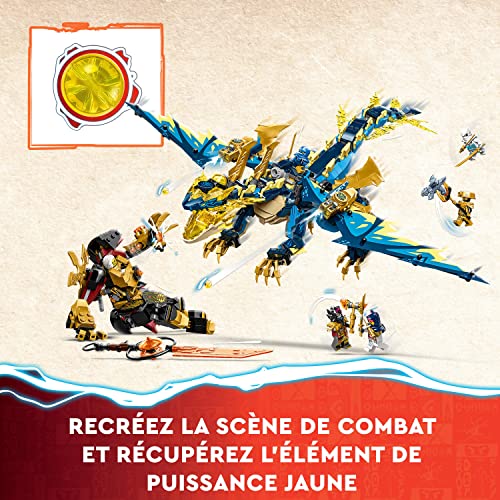Large Construction Toy with Figures and 6 Ninja Minifigures N550786