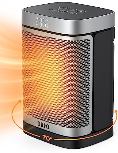 1500W PTC Ceramic Space Heater with Digital Thermostat B719687