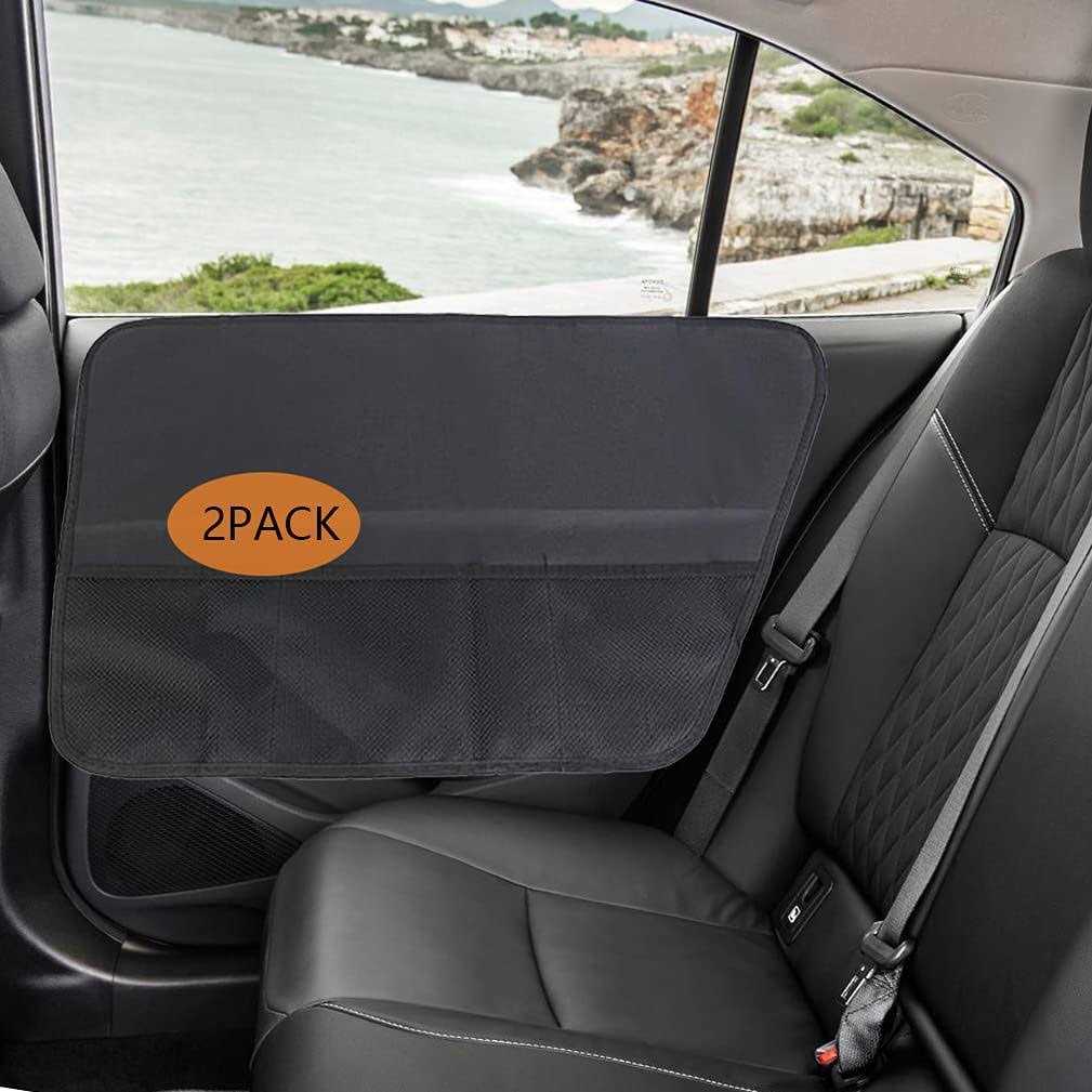 2 Pack Waterproof Pet Car Door Cover Protector D10116