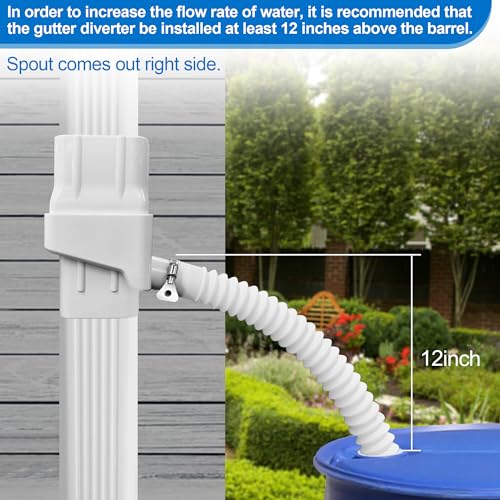 Black Rain Barrel Diverter Kit Q9921