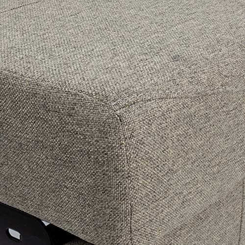 72" Jackknife Sofa Cloth Oatmeal B673522