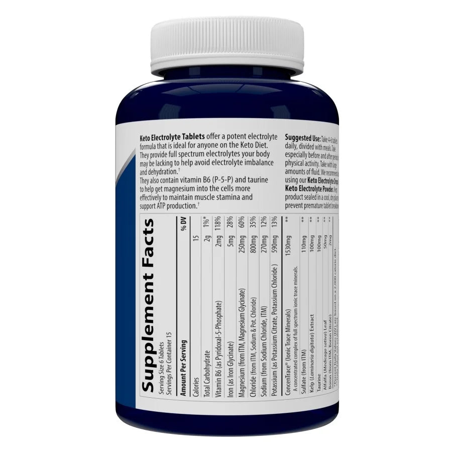 Keto Electrolyte Tablets, 15 Servings O579