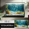 3D Aquarium Background Sticker J44754