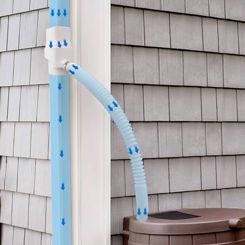 Black Rain Barrel Diverter Kit Q9921