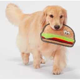 Hamburger Dog Toy M140