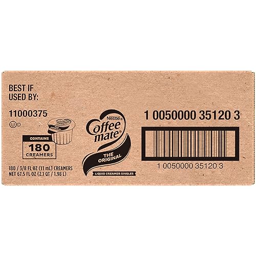 French Vanilla Liquid Creamer Singles, Box of 180 V451750