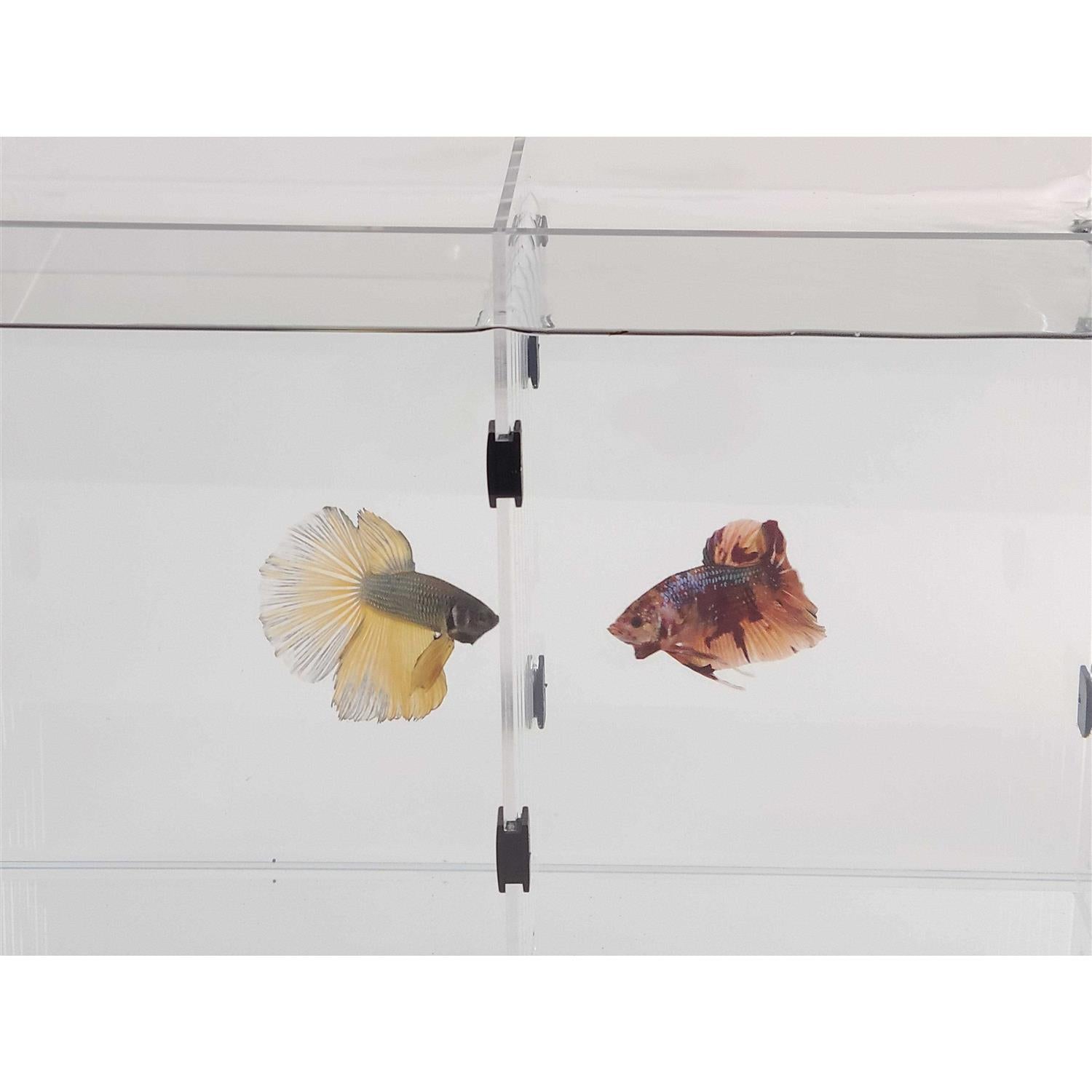 Long Ultra Crystal Clear Bookshelf Aquarium L14194