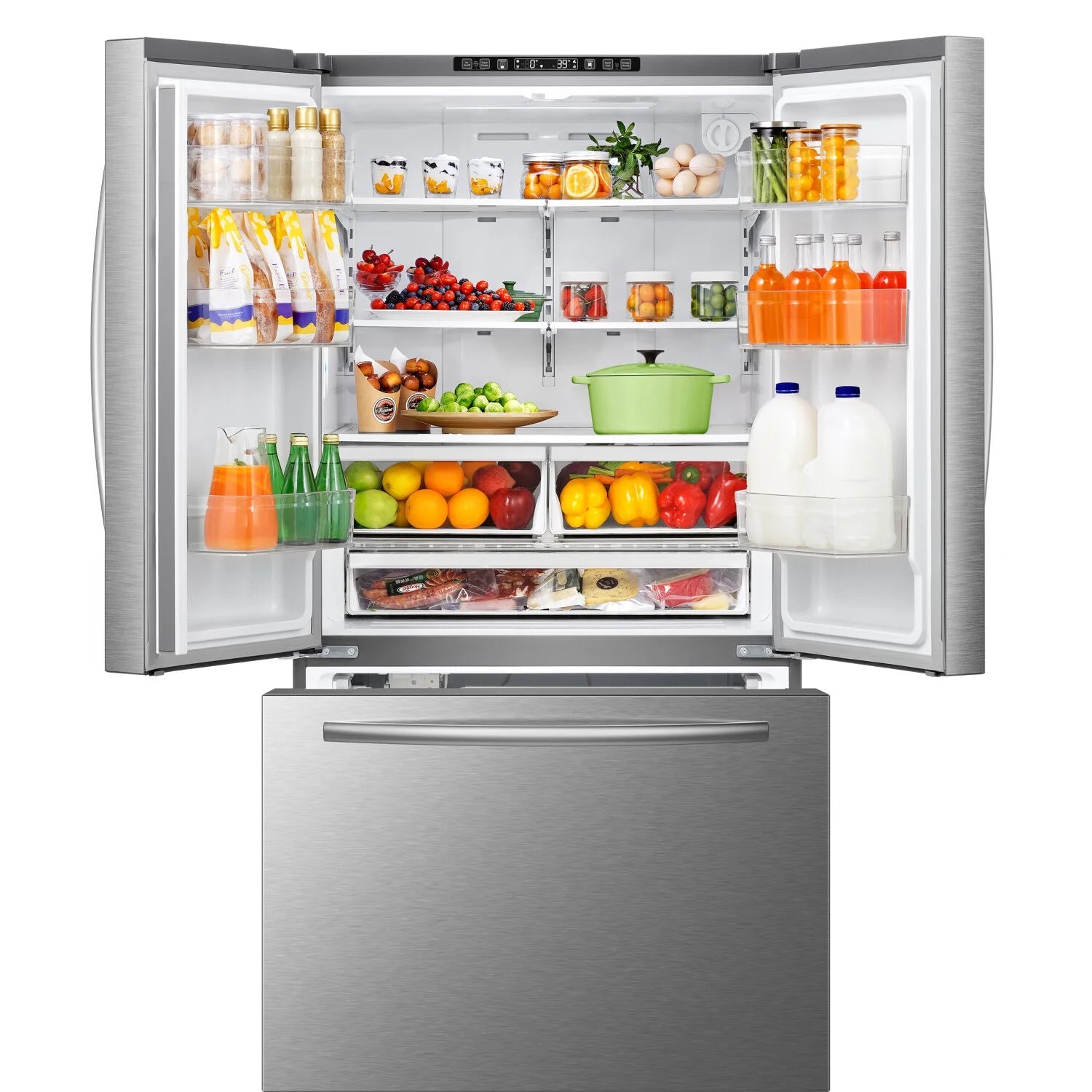 26.6 Cu. ft. Standard Depth French Door Refrigerator W55328