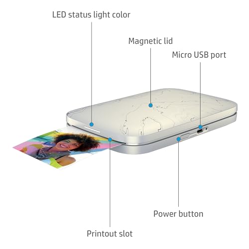 Portable 2x3 Instant Photo Printer Z343