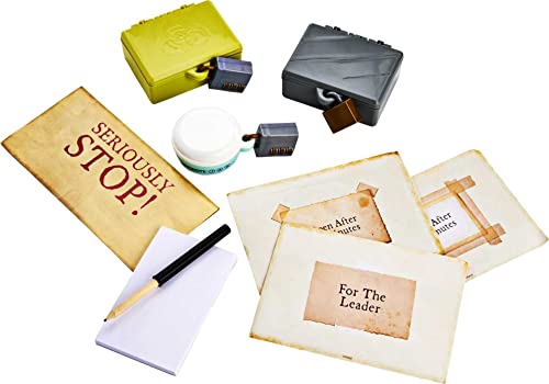 Escape Room in a Box The Werewolf Experiment, Group Game with 19 2D and 3D Puzzles U114326