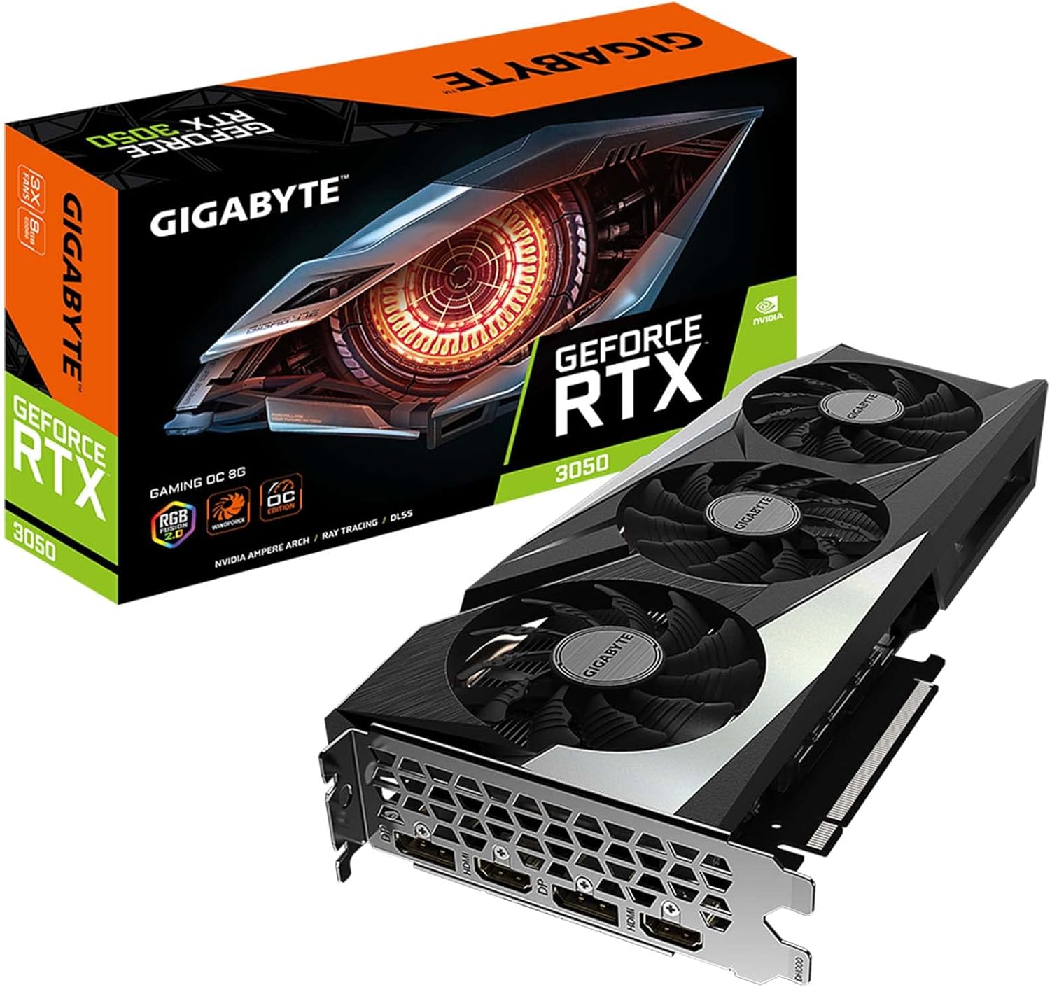 GeForce RTX 3050 8GB GDDR6 Graphics Card P9853