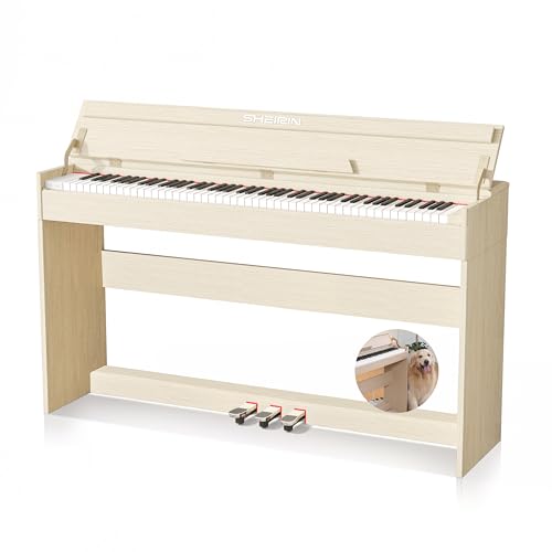 Beige Full Cover Digital Piano B47332