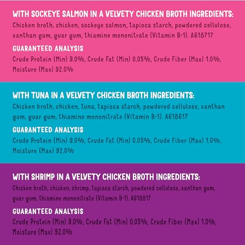 Grain Free Wet Cat Food Variety Pack, 30 Cups, 1.2 oz. G3476