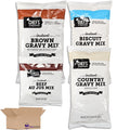 Beef Au Jus, Biscuit, Brown, & Country Gravy Mix Variety Pack of 4 K590374