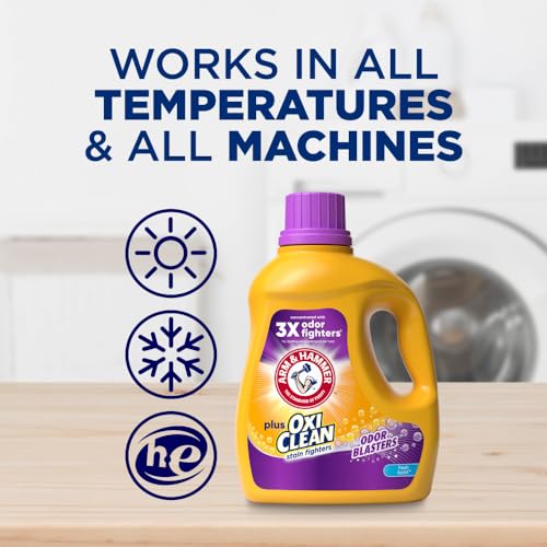 128 Loads Liquid Laundry Detergent, 166.5 Fl oz C108988
