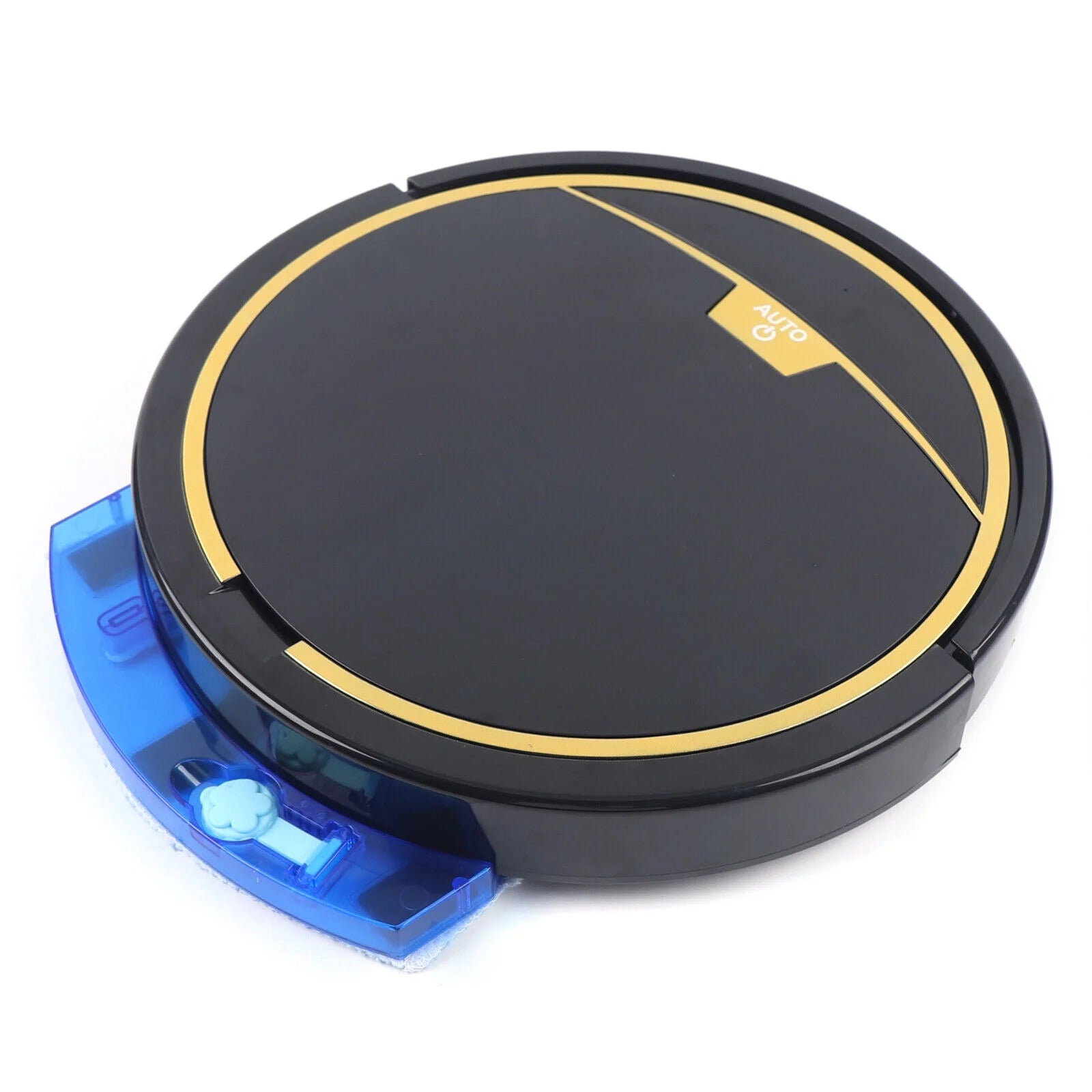 15W Rechargeable Black Robot Vacuum Cleaner 3in1 A141939