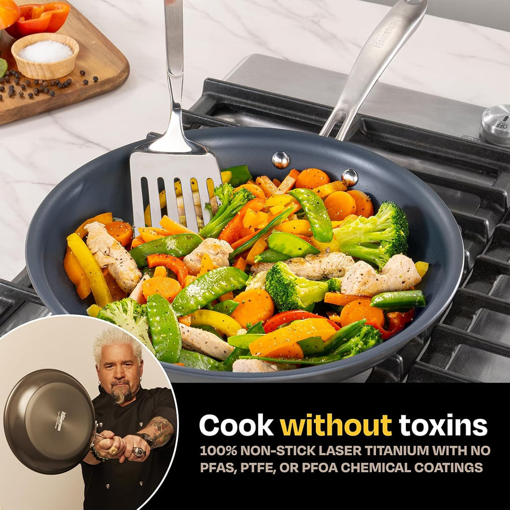 2 Pcs Non-stick Fry Pan Set U22181