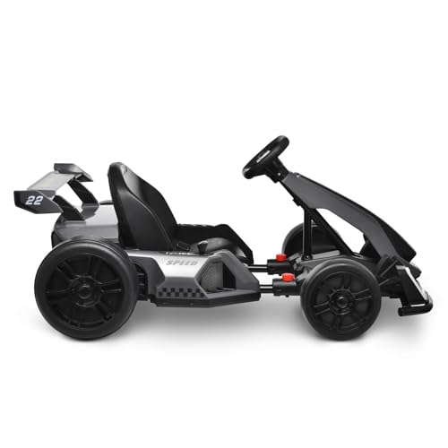 24V Electric Go Kart with 2X150W Motor, 7AH Battery, Green N772296