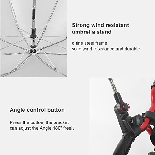Chair Umbrella with Universal Clamp D875086
