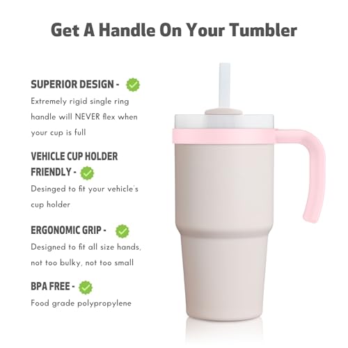 Pack of 2 Anti Slip Tumbler Handles E795