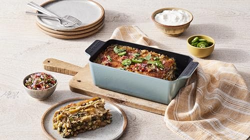 Enameled Cast Iron Loaf Pan, 2qt. J418559
