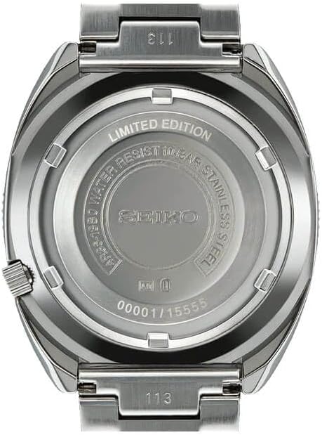 Automatic Sports Watch with Black Dial, Rotating Bezel, Water-Resistant 100M Y913
