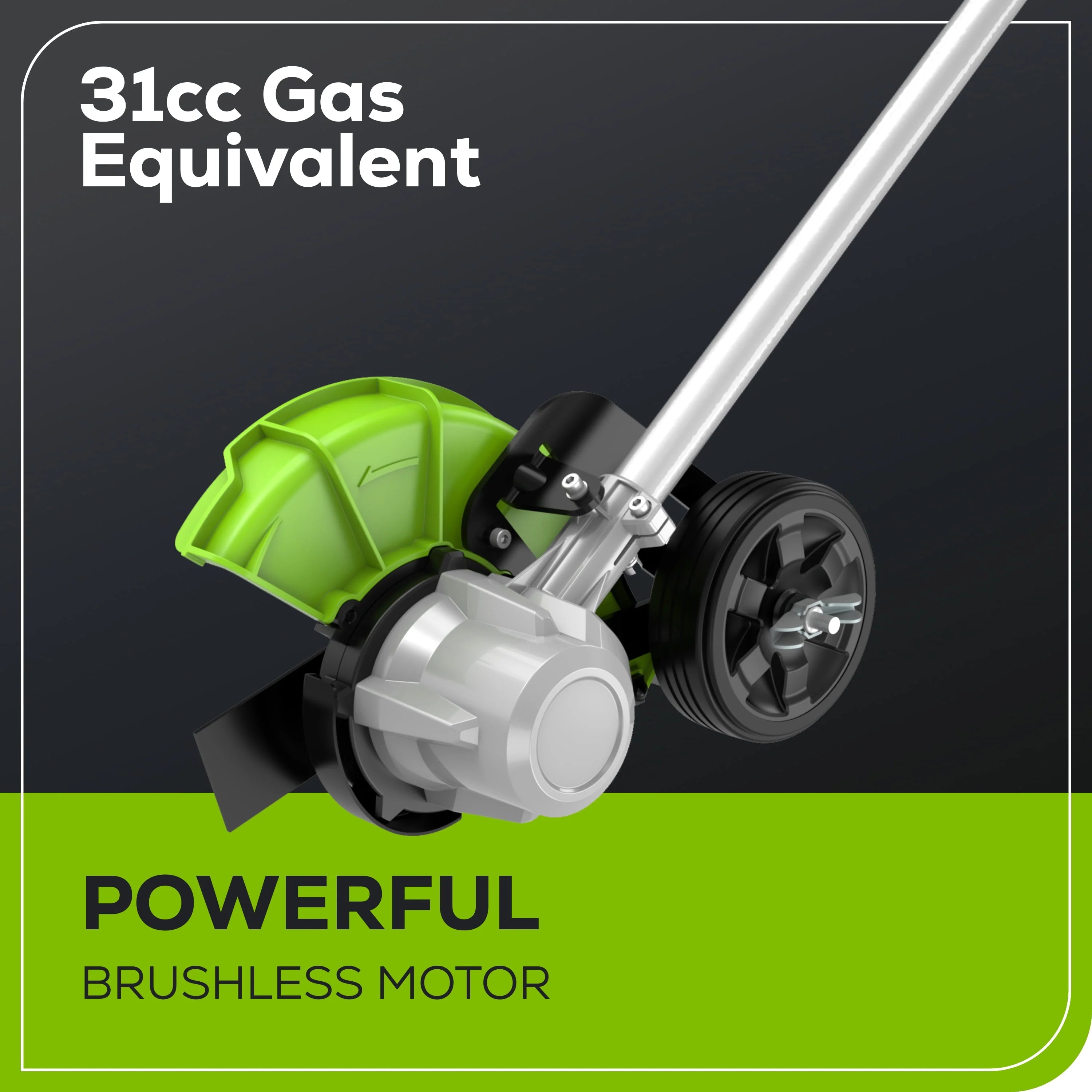 60V 8 Edger with 2.5 Ah Battery & Charger U821