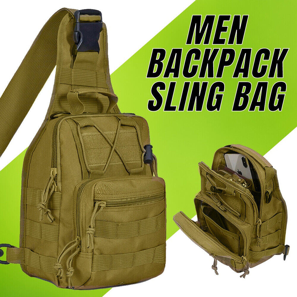 Waterproof Tactical Sling Shoulder Bag G383