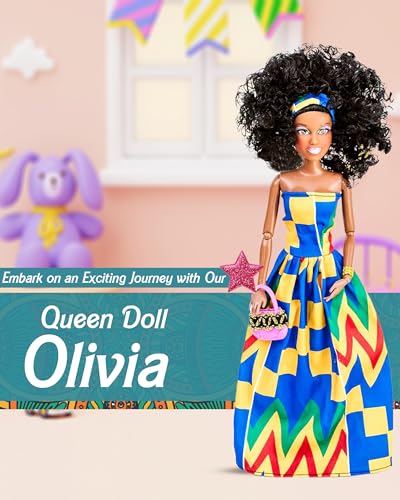 Black Vinyl Doll Set with Movable Joints N955