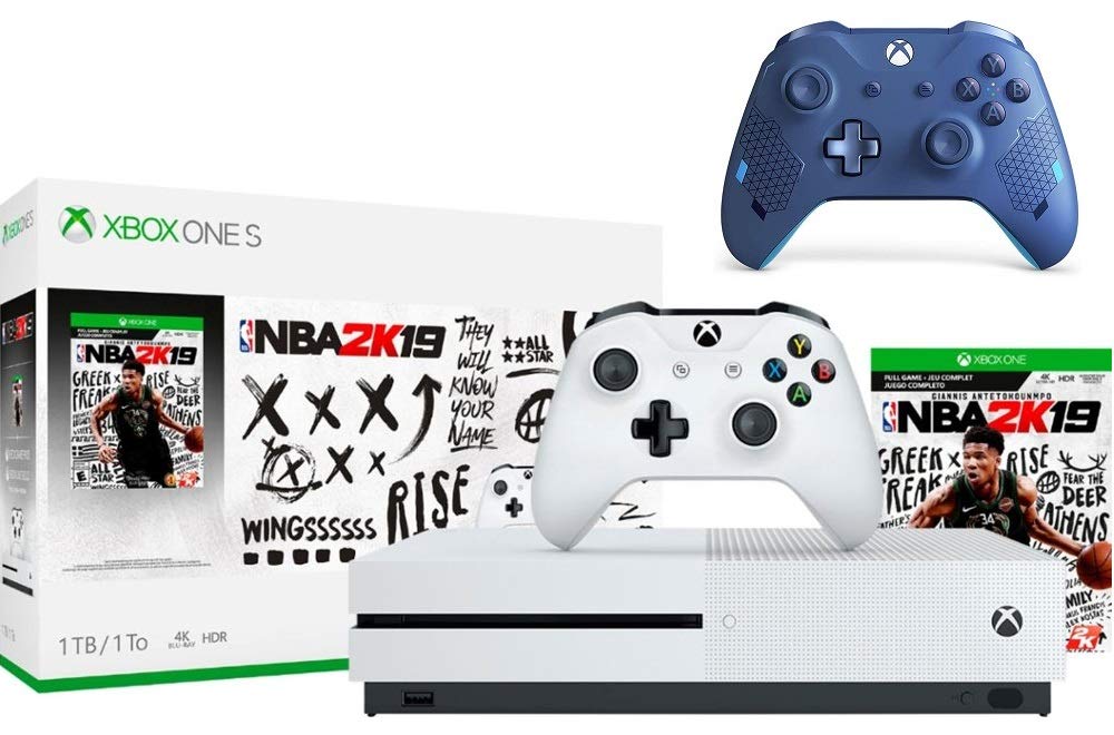 1TB Xbox One S Console with Wireless Controller L708878