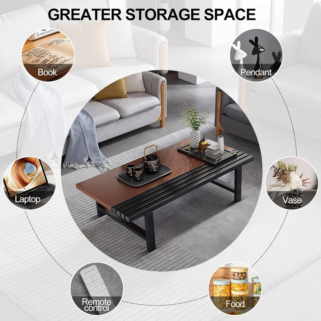 39.4in Rectangular Low Coffee Table B6299