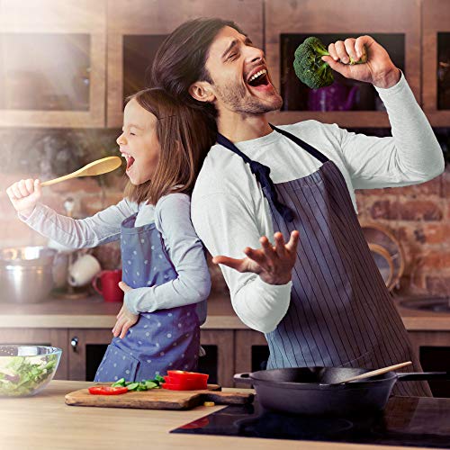 Cast Iron Grill Pan Square 10.5-Inch Pre-Seasoned Skillet with Glass Lid D378