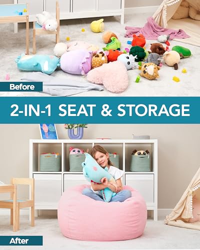 Blue Denim Extra Large Bean Bag Storage Cover D70061