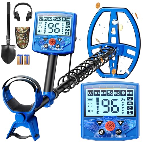 Metal Detector with LCD Display, 10" Coil R885064