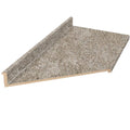 6 ft. Brown Laminate Countertop with Backsplash R998