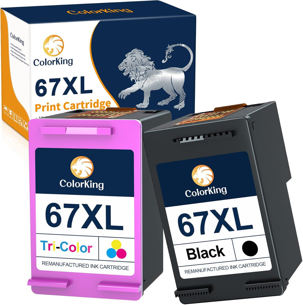 Remanufactured Ink Cartridge Pack of 2 (1 Black, 1 Tri-Color) R4513