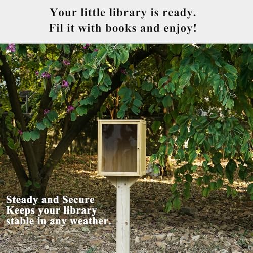 Outdoor Wood Book Storage Box Bracket Q147