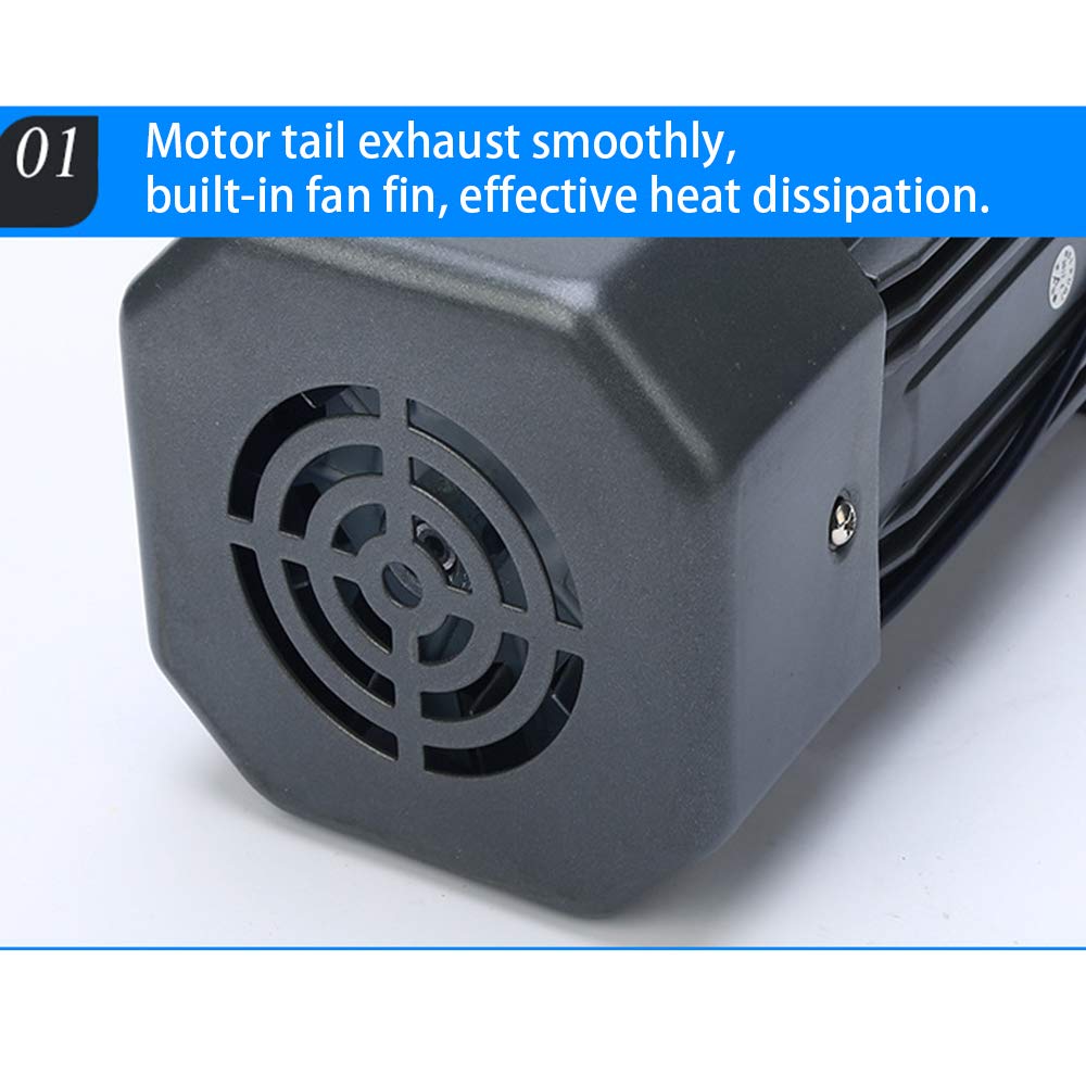 250W Electric Single-Phase Reversible Geared Motor 110V Y3284