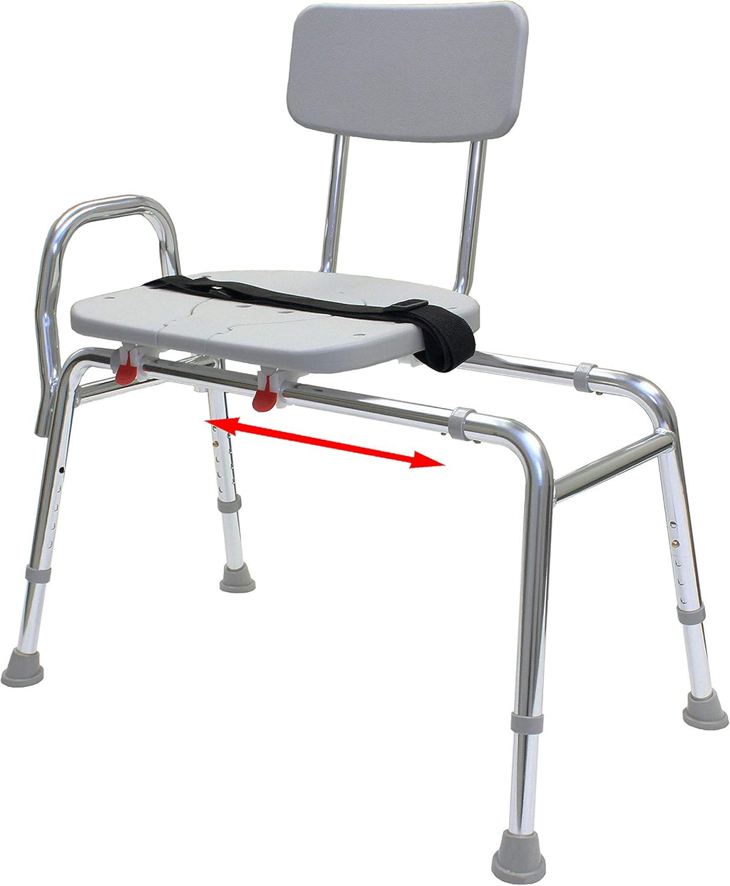 Bathtub Transfer Bench and Sliding Shower Chair with Cut Out R190