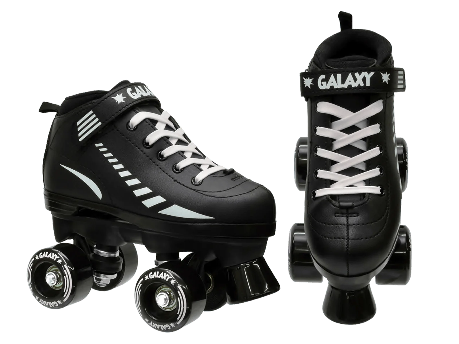 Black Quad Roller Skates Size 5 B6362